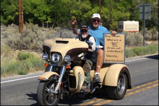 One of the parade entries